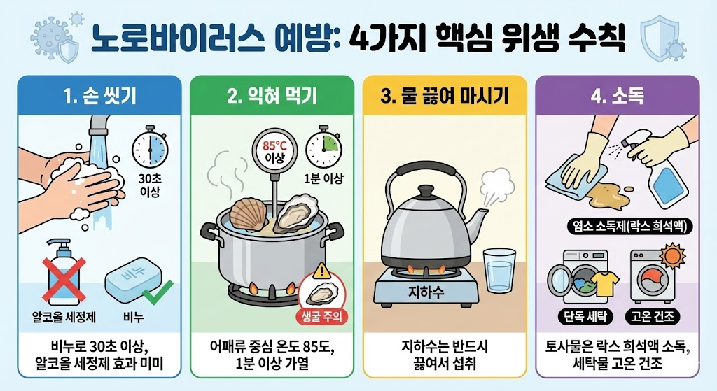 겨울철 장염 노로바이러스 증상과 전염 기간, 빨리 낫는 법 총정리 4 image 37