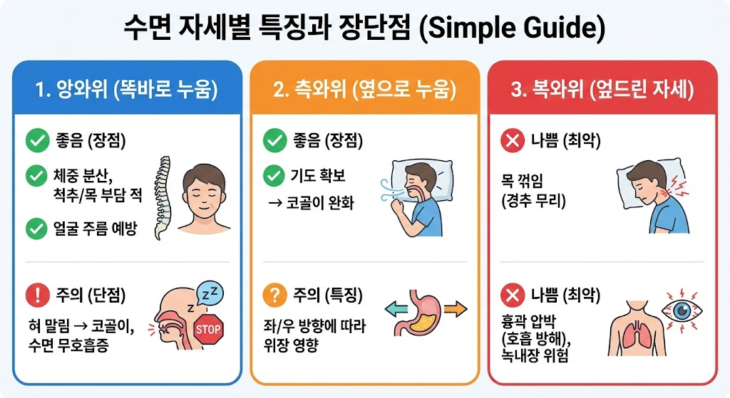 왼쪽으로 자야 할까 똑바로 자야 할까 질환별 수면 자세 교정 3 image 64