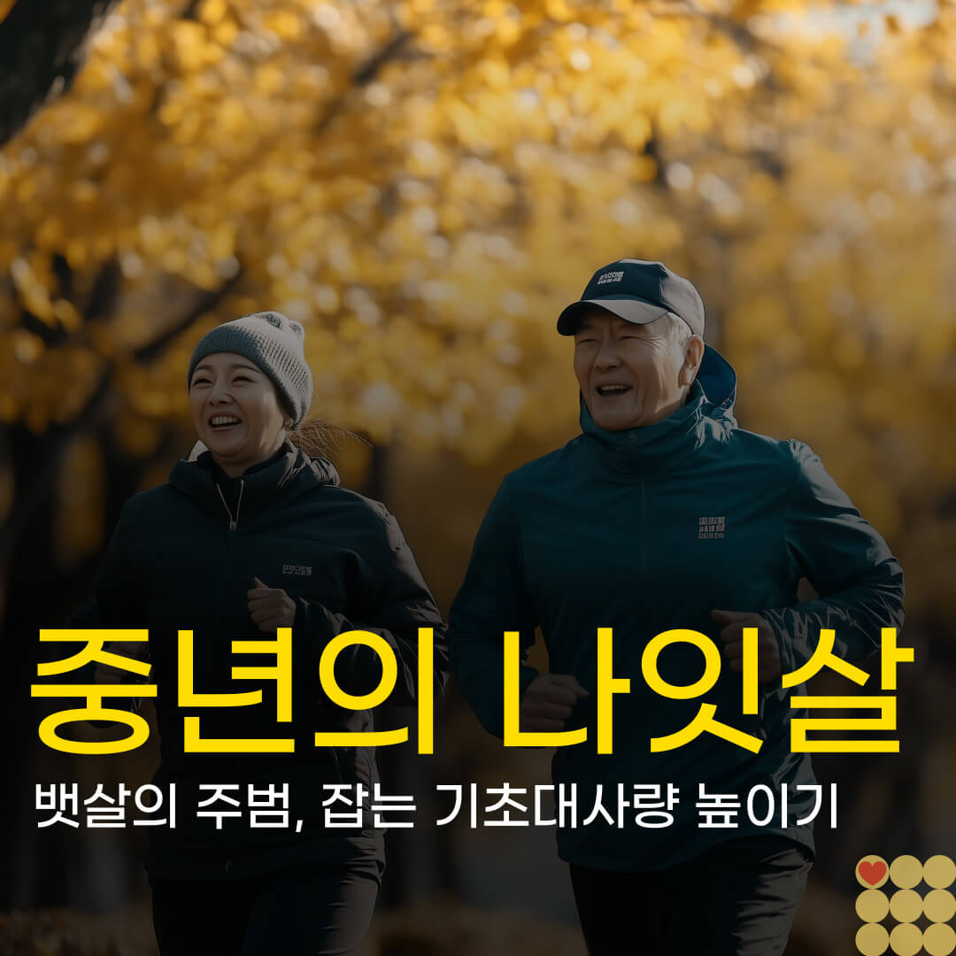 "물만 마셔도 쪄요" 중년 여성 뱃살의 주범, '나잇살' 잡는 기초대사량 높이기