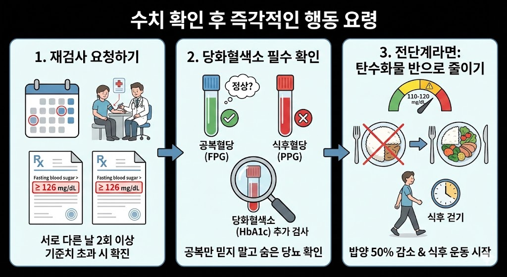 공복혈당 126 넘으면 위험? 당화혈색소 정상수치 표로 보는 당뇨 진단 기준 3단계 4 image 30