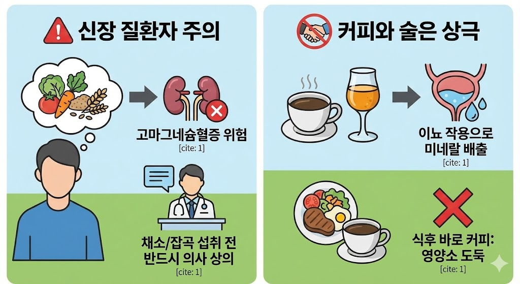 약 없이 채우자! 마그네슘 함량 높은 음식 Best 7 및 흡수율 높이는 꿀팁 3 image 4