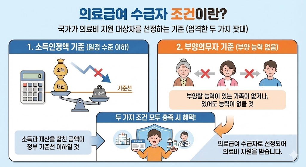 2026년 의료급여 수급자 조건, 소득인정액과 부양의무자 기준 완벽 정리 2 image 52