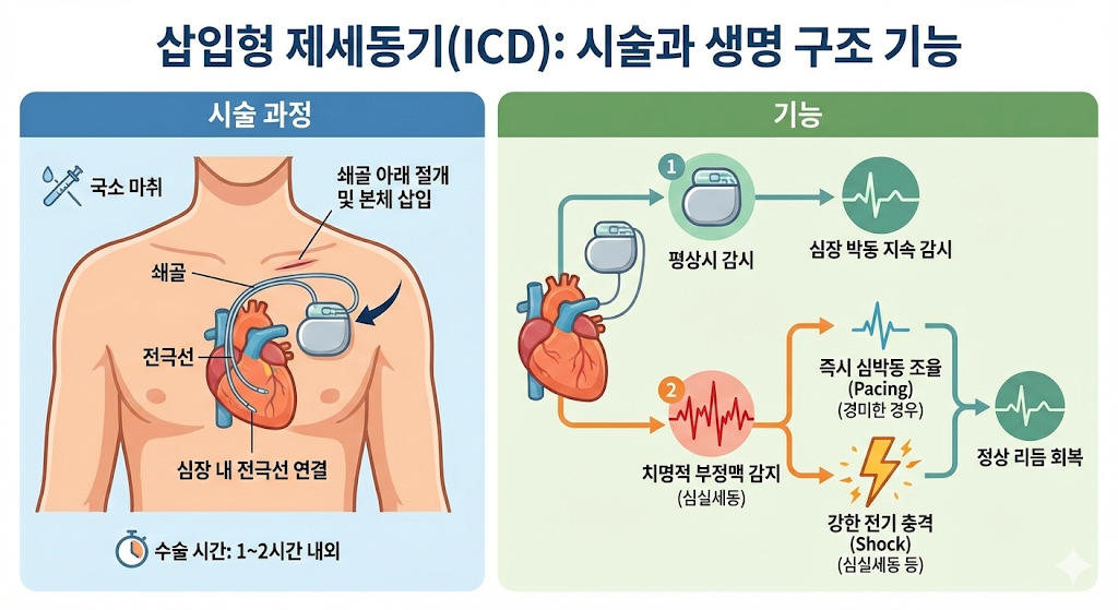 생존율 10% 미만, 급성 심정지를 부르는 심실세동과 삽입형 제세동기 ICD 3 image 69