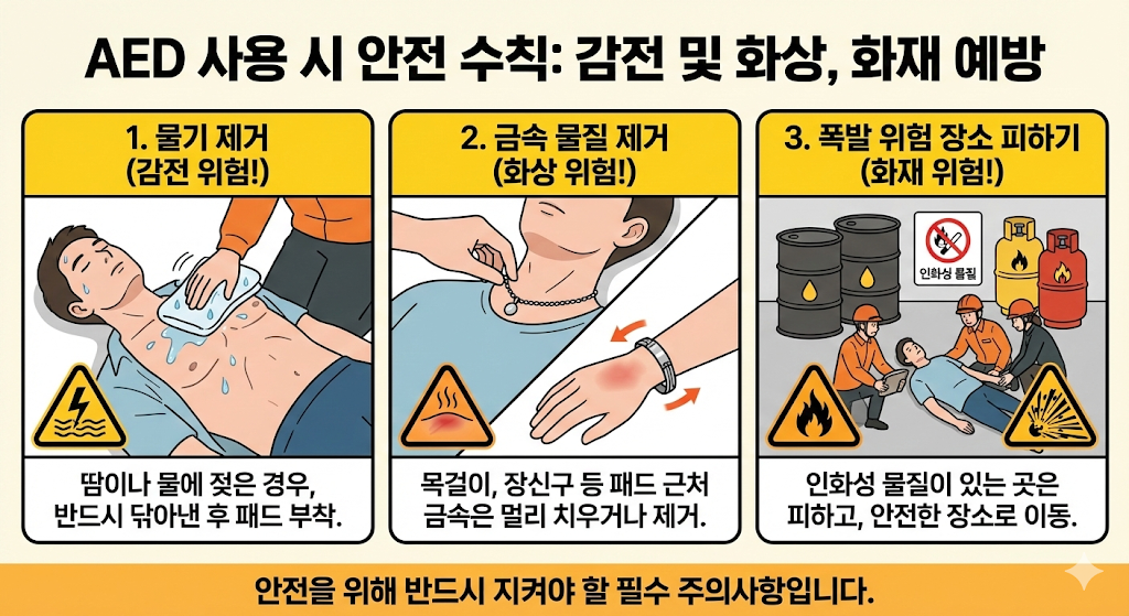 멈춘 심장 다시 뛰게 하는 AED 사용방법 4단계 완벽 정리 4 image 75