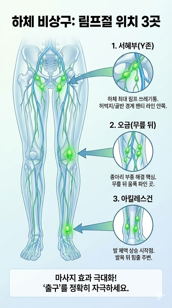 저녁마다 퉁퉁 붓는 다리, 하체 부종 싹 빼는 10분 림프 마사지 3 image 80