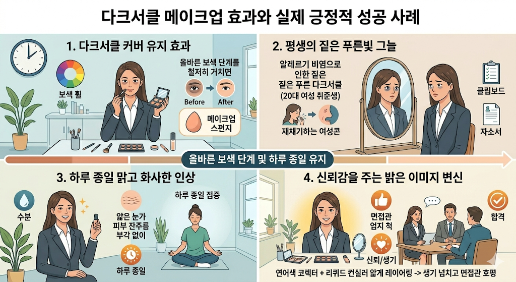 감쪽같이 사라지는 마법 다크서클 완벽 커버를 위한 5가지 메이크업 및 컨실러 사용법 4 image 19