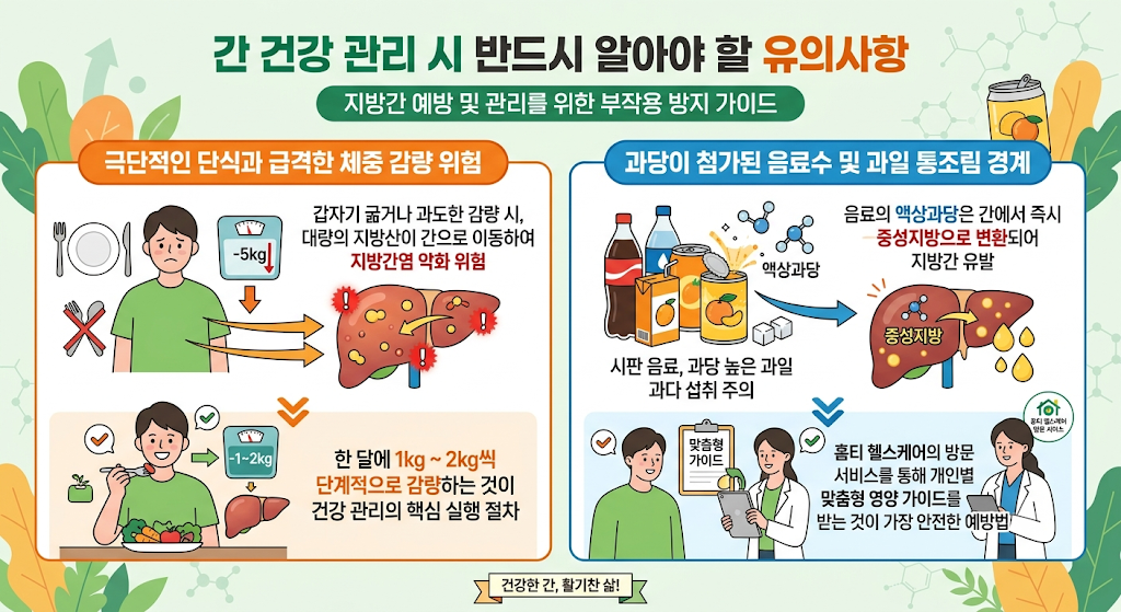 지방간에 좋은 음식 5가지와 간 기능 회복을 위한 생활 습관 4 지방간