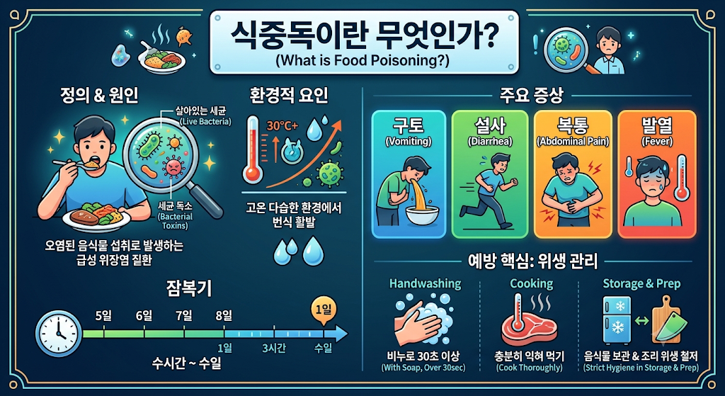 여름철 불청객 식중독 원인 증상 및 완벽 예방 가이드 3가 2 식중독